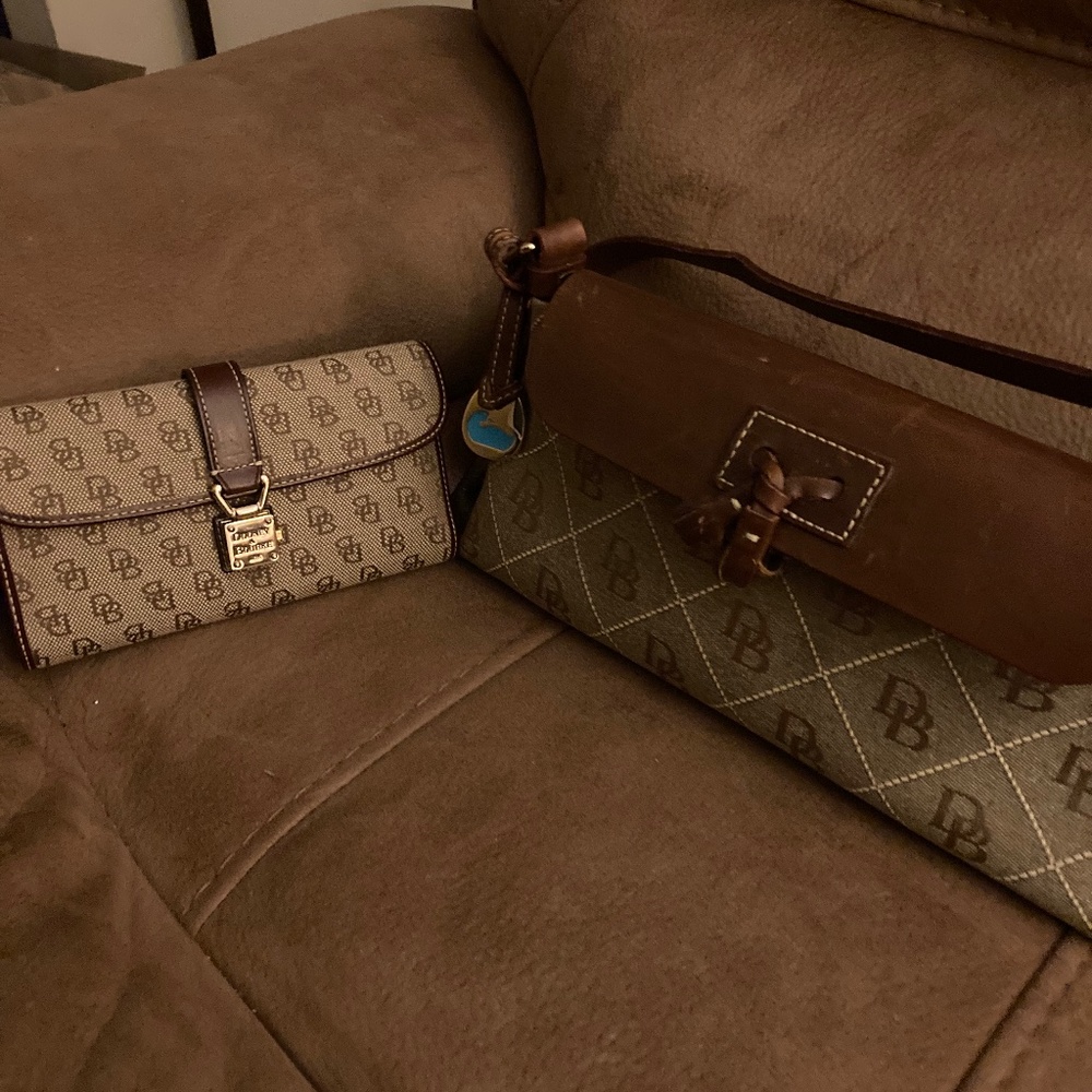 Dooney & Bourke shoulder bag & wallet